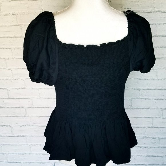Black Plus Size Top - Picture 1 of 5